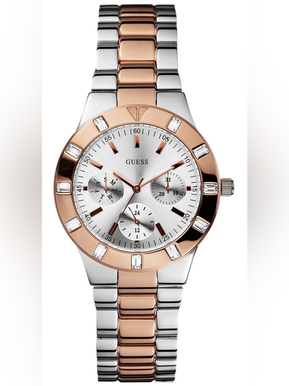 GUESS Gold and Silver Watch